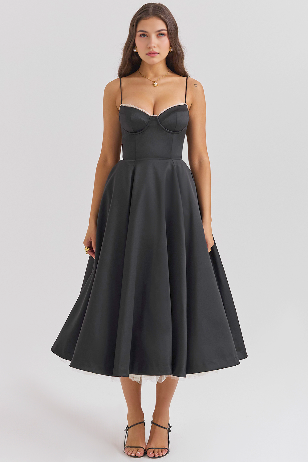 Vestido Midi Ágata - Dupla Camada