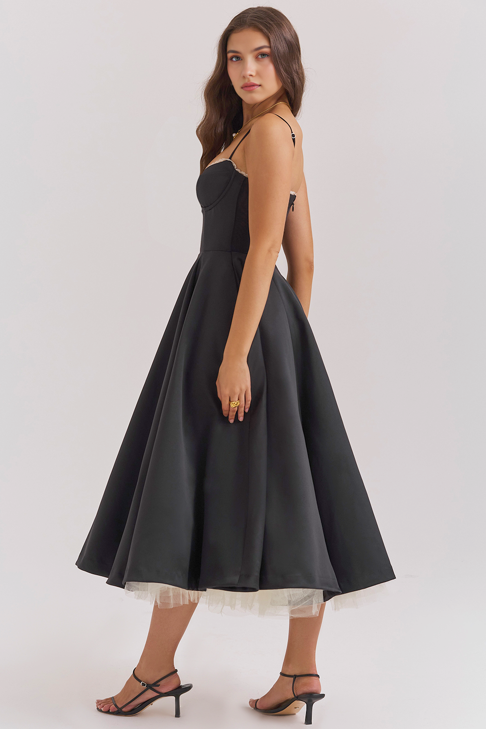 Vestido Midi Ágata - Dupla Camada