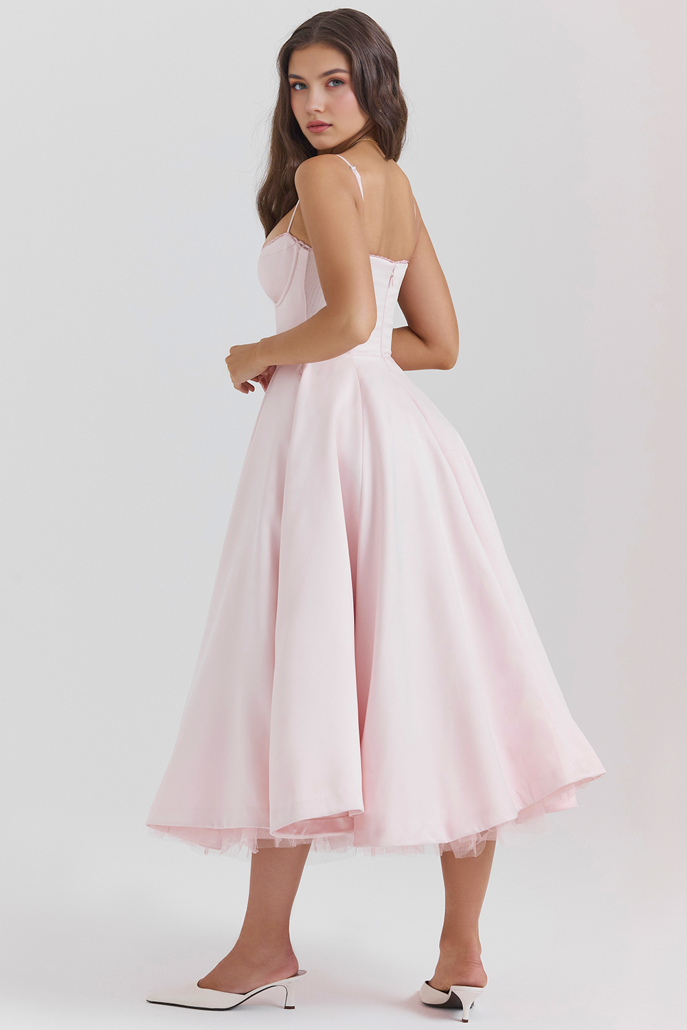 Vestido Midi Ágata - Dupla Camada