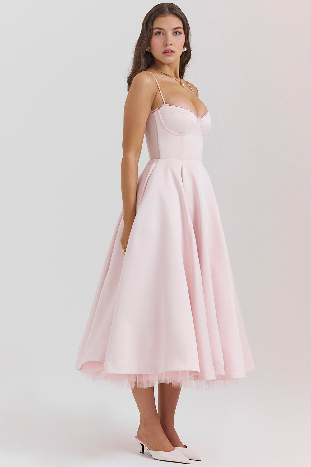 Vestido Midi Ágata - Dupla Camada