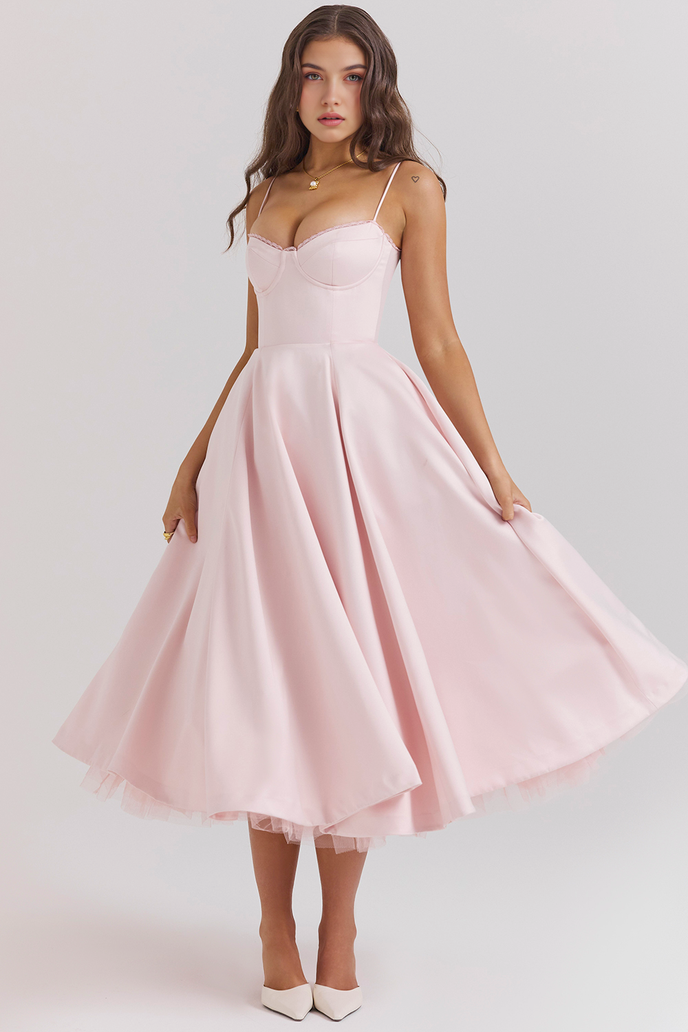 Vestido Midi Ágata - Dupla Camada