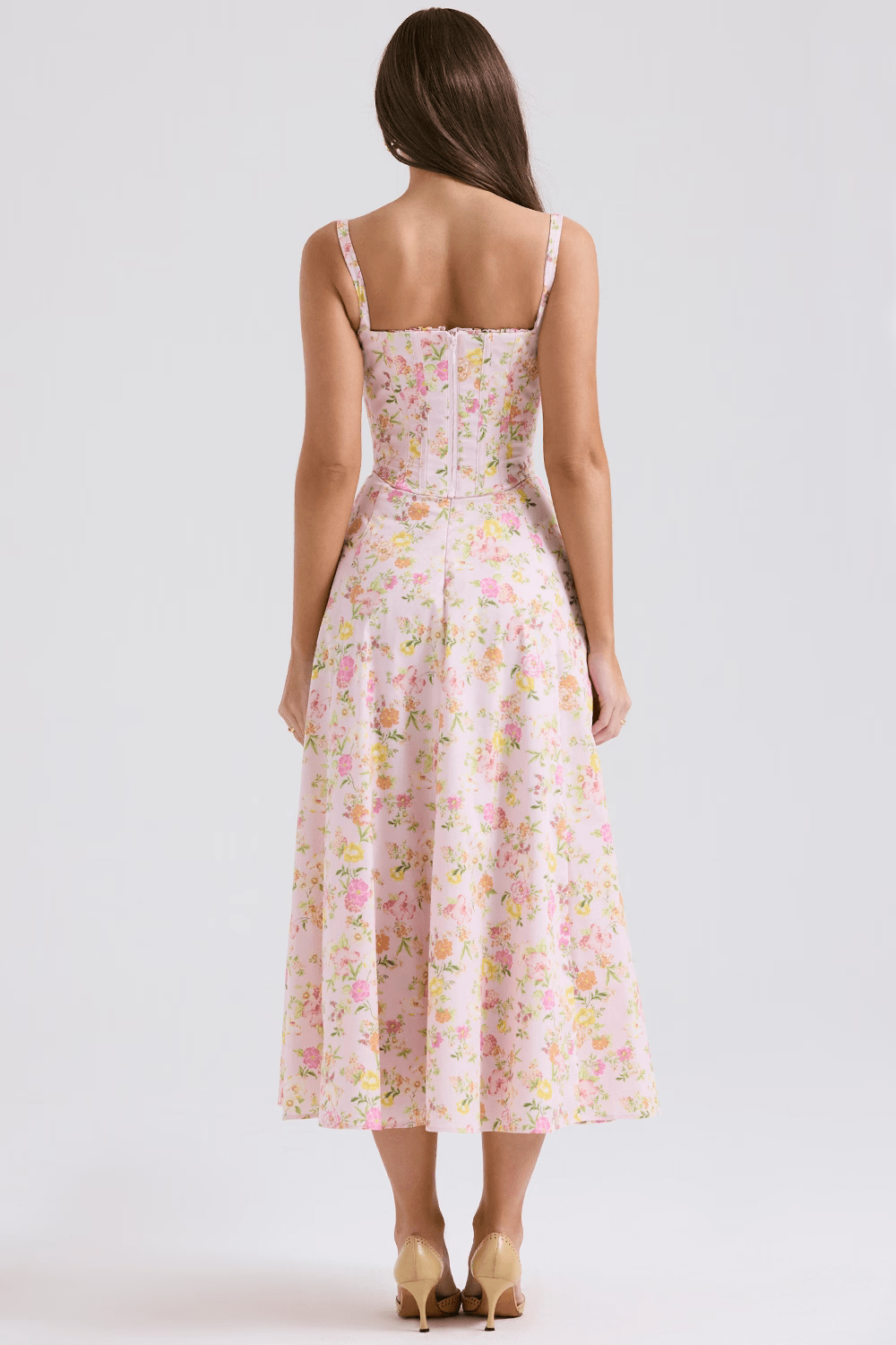 Vestido Midi Fiorella + Corset Removível