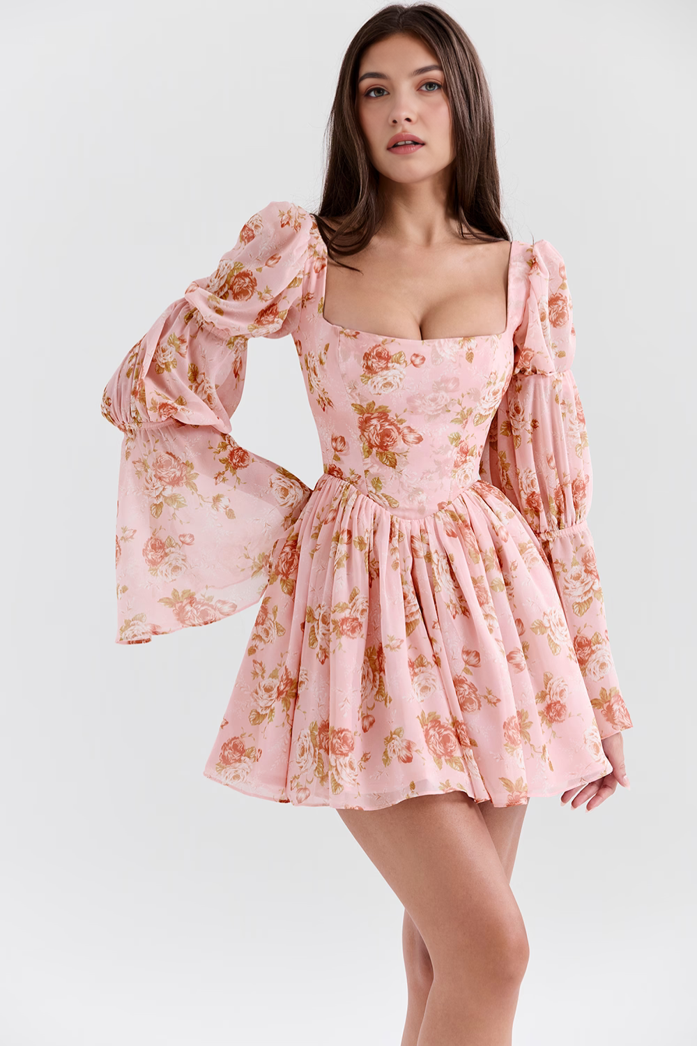 Vestido Manga Longa Fiora
