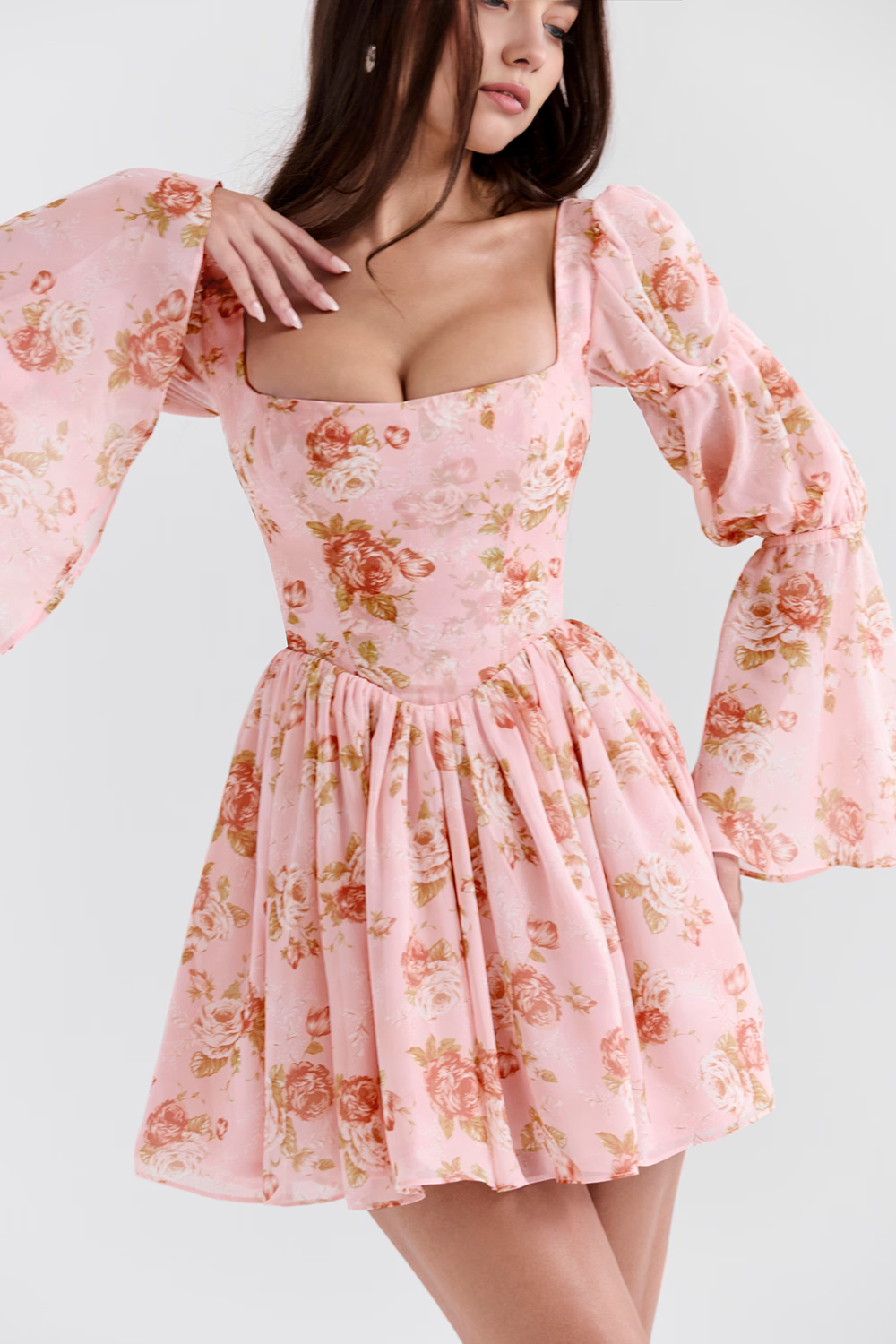 Vestido Manga Longa Fiora