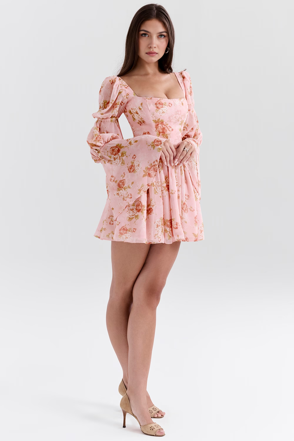 Vestido Manga Longa Fiora