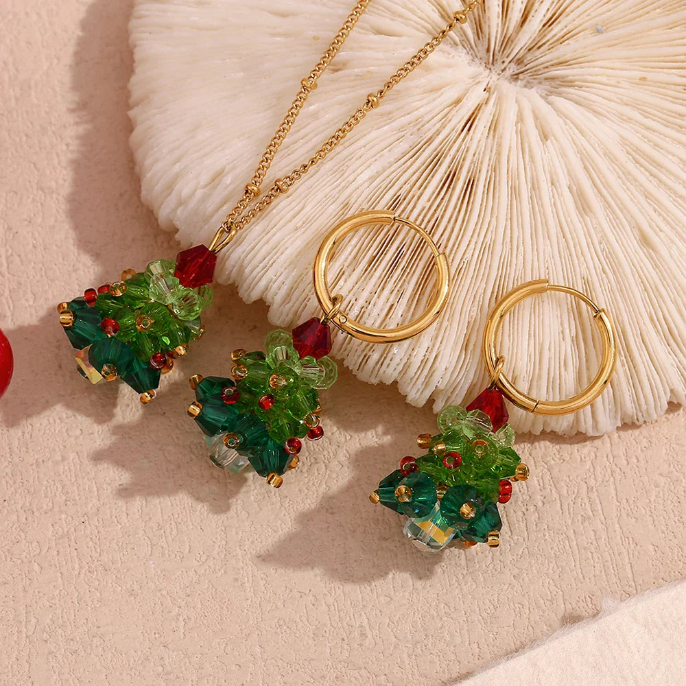 Conjunto Joias Cristal