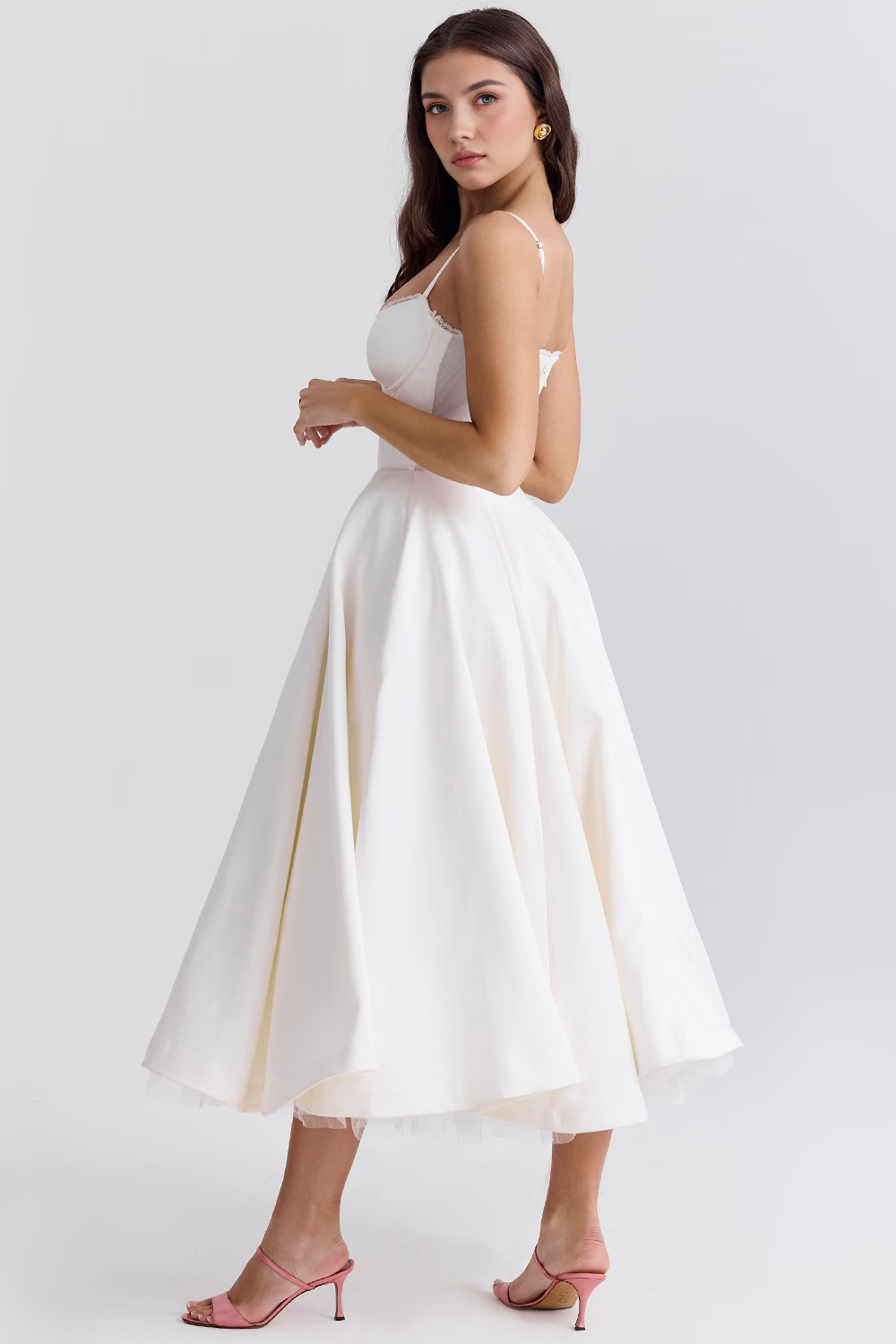Vestido Midi Ágata - Dupla Camada