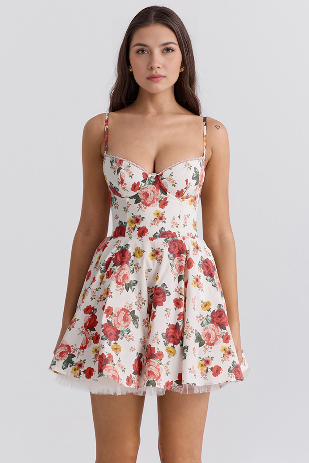 Vestido Curto Ágata - Dupla Camada