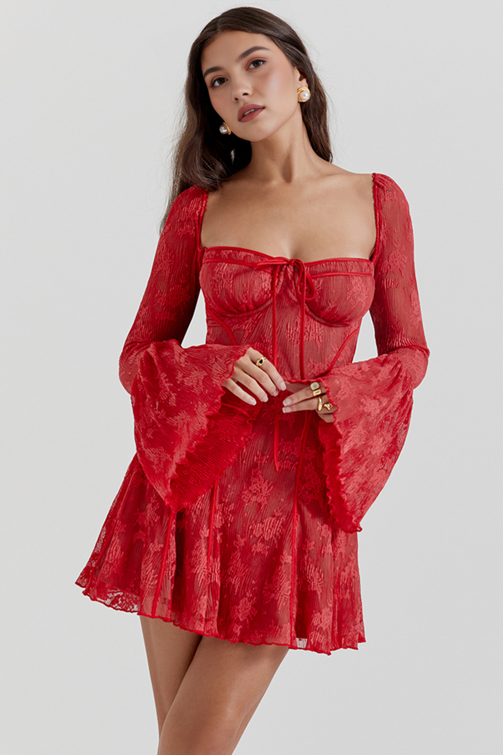 Vestido Curto Rubi