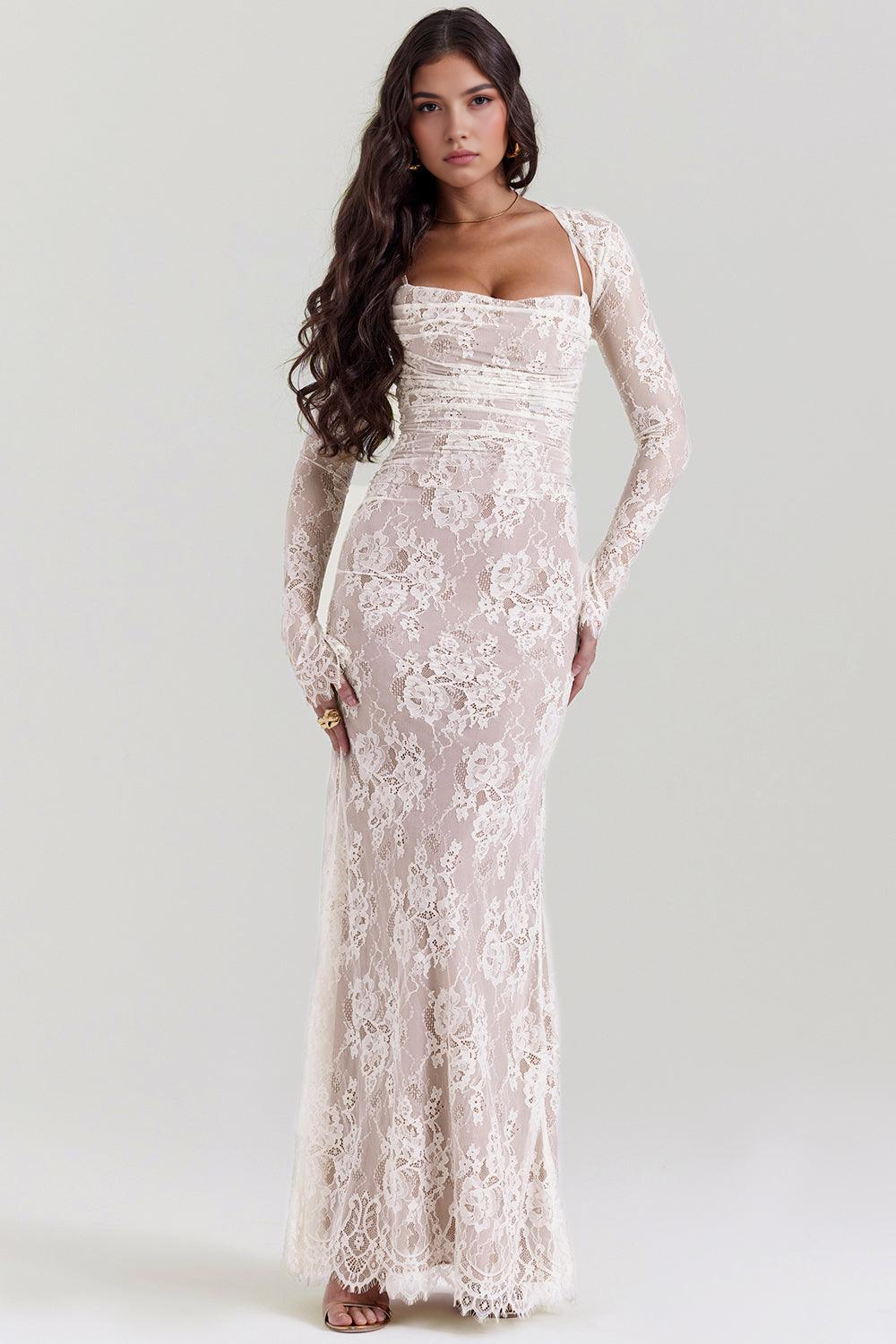 Vestido Bustier Longo Loriel