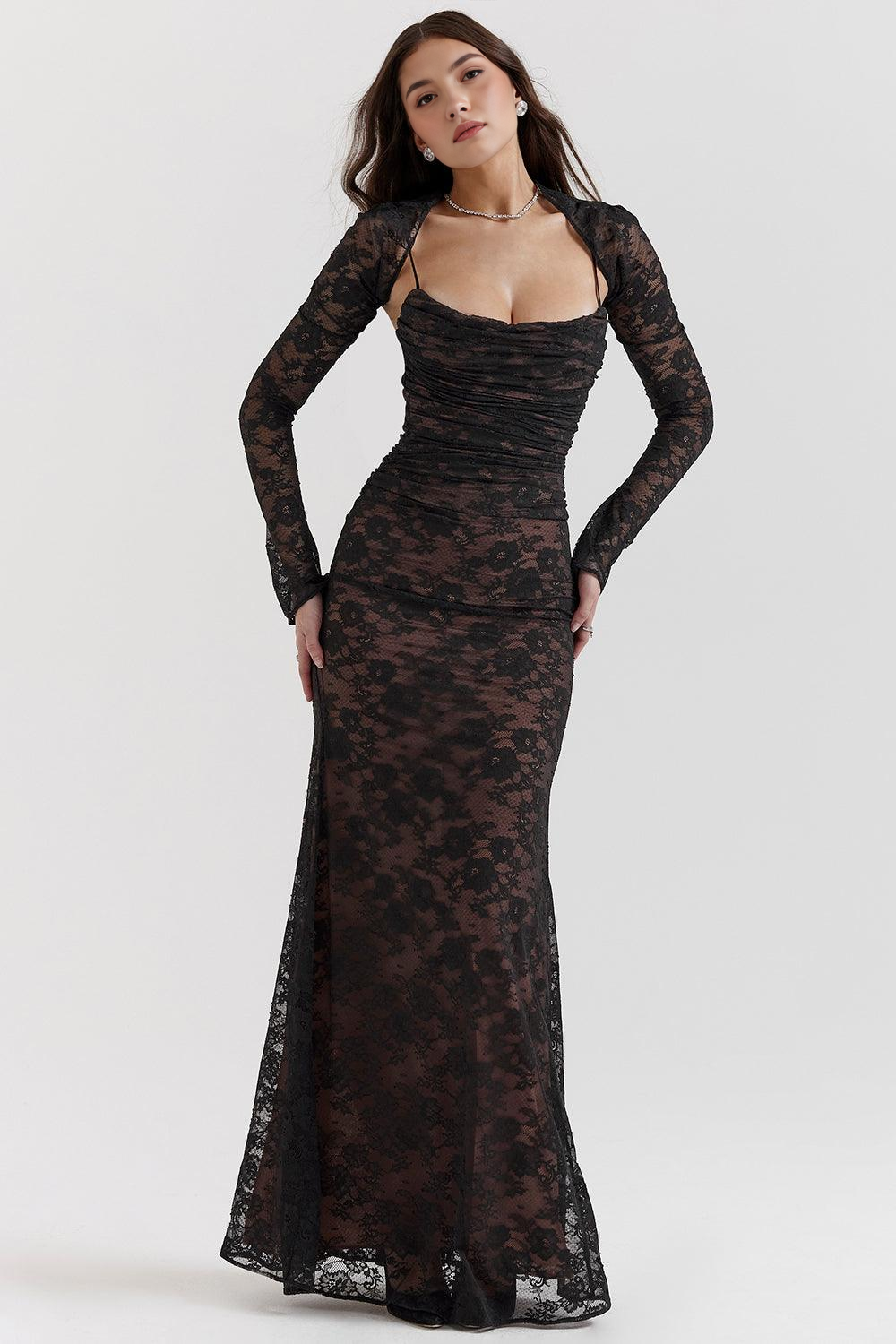 Vestido Bustier Longo Loriel
