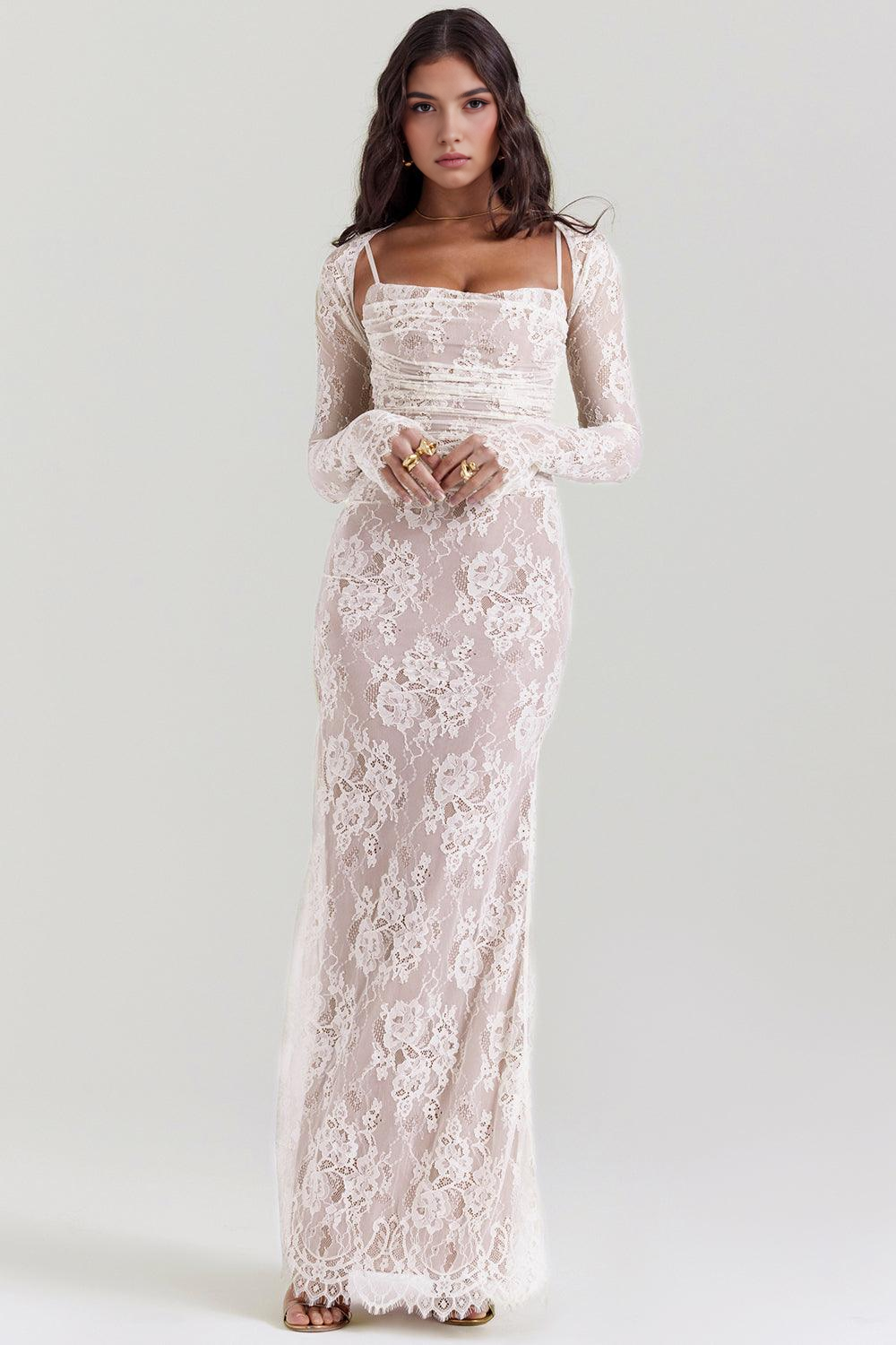 Vestido Bustier Longo Loriel