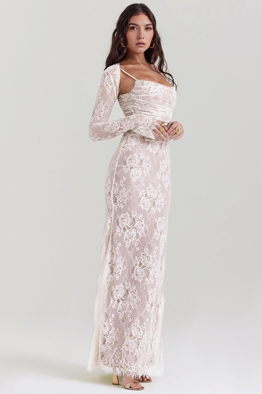 Vestido Bustier Longo Loriel