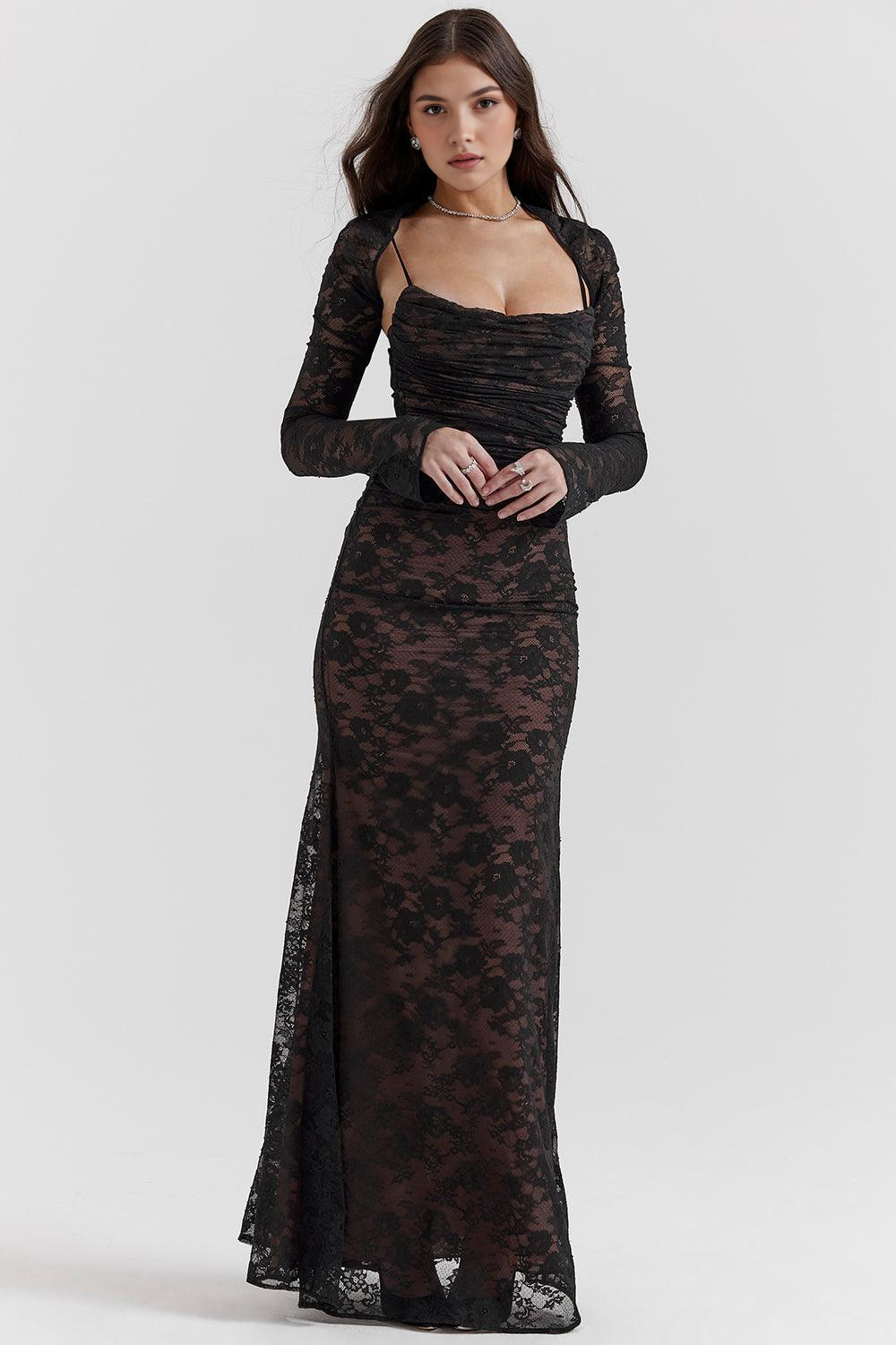 Vestido Bustier Longo Loriel