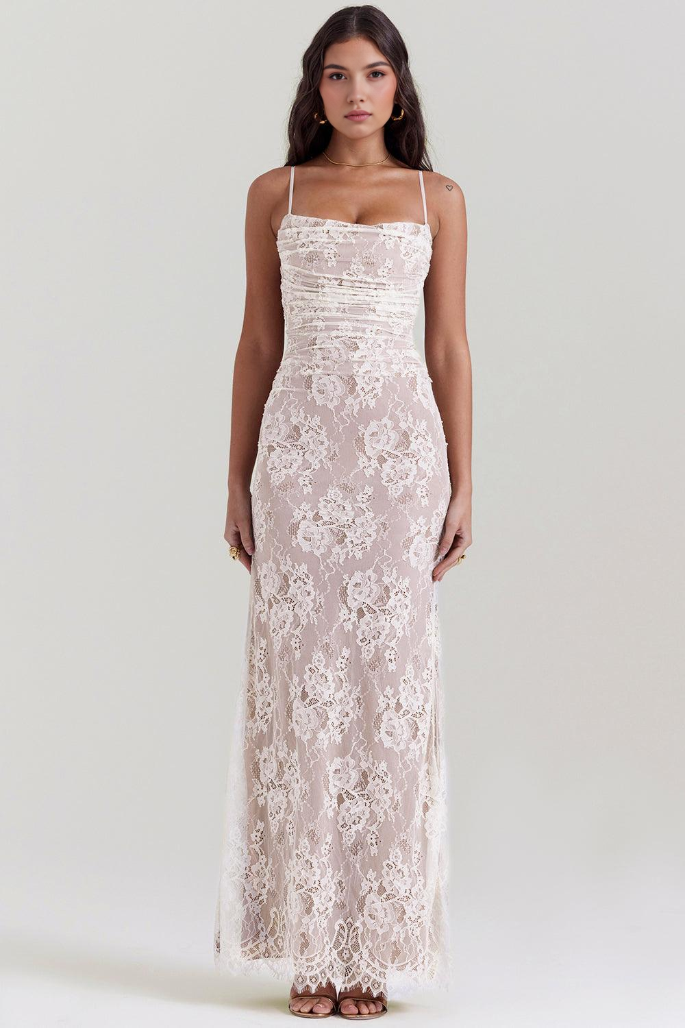 Vestido Bustier Longo Loriel