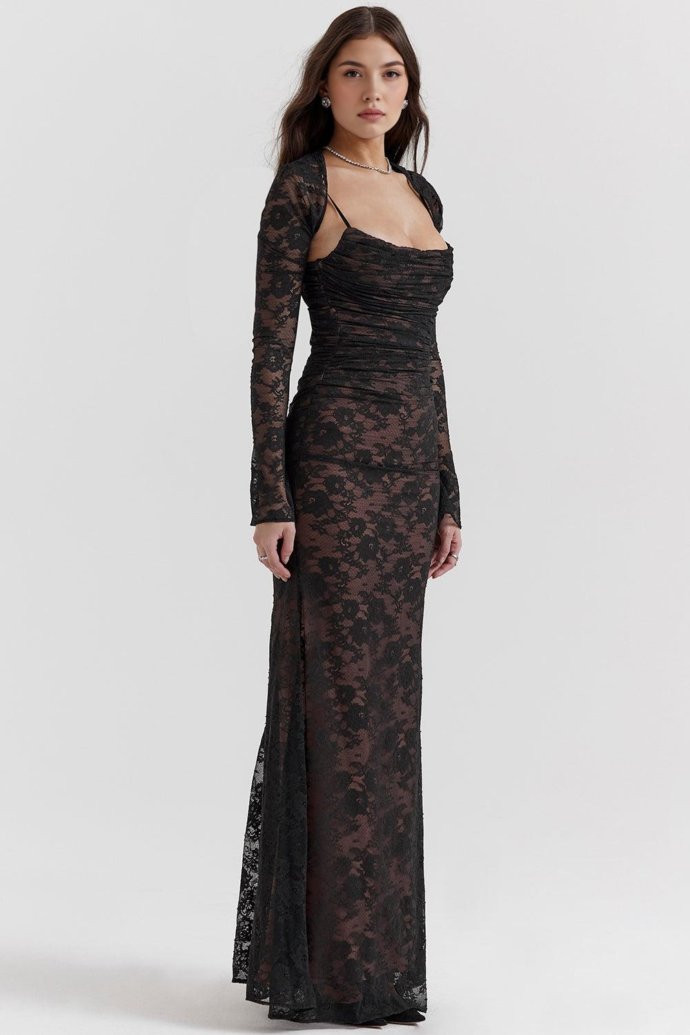 Vestido Bustier Longo Loriel