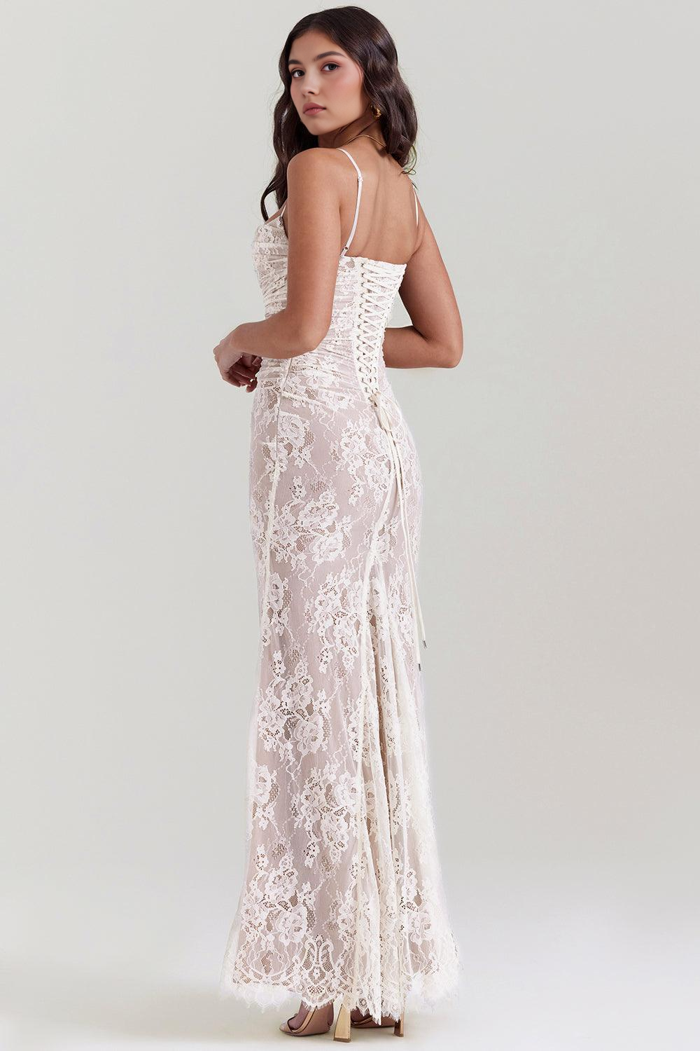 Vestido Bustier Longo Loriel
