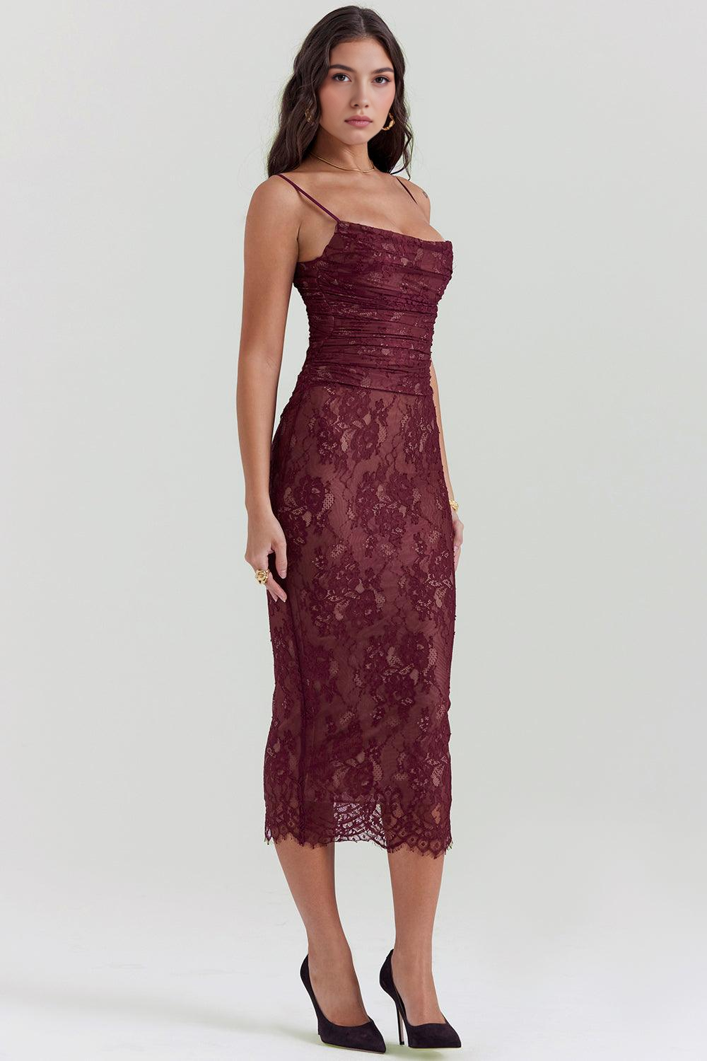 Vestido Bustier Renda Nossara