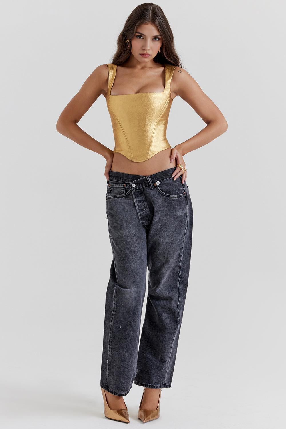 Corset Modelador Karia Gold