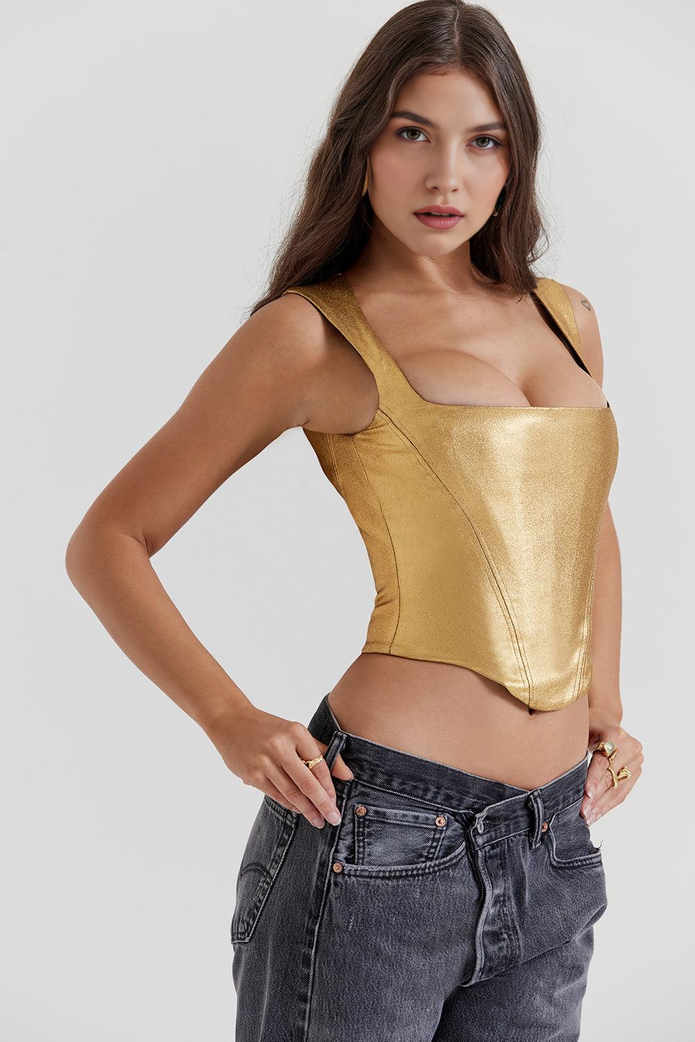 Corset Modelador Karia Gold