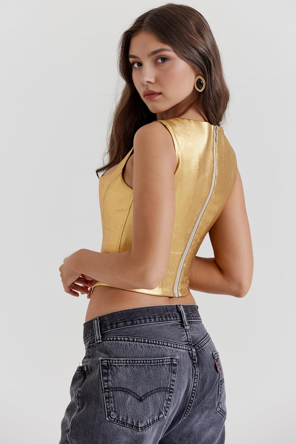 Corset Modelador Karia Gold