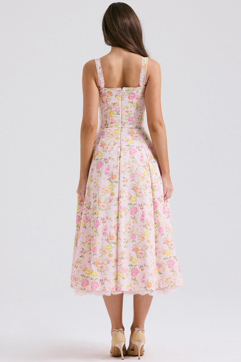 Vestido Bustier Renda Kaia