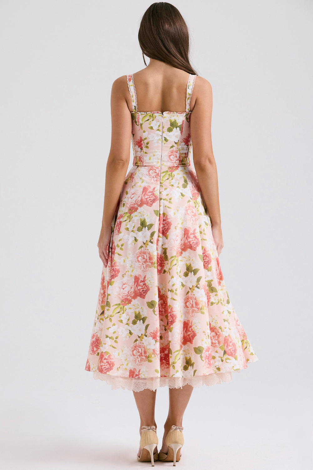 Vestido Bustier Renda Kaia