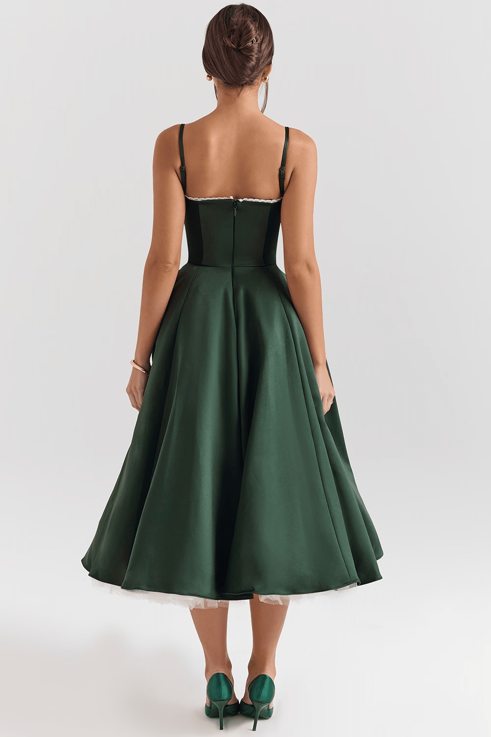 Vestido Midi Ágata - Dupla Camada