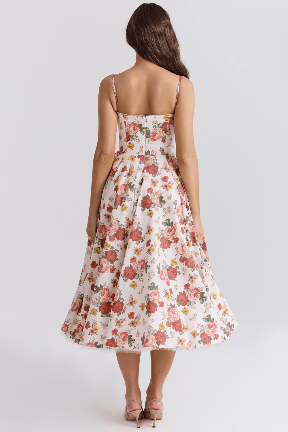 Vestido Midi Ágata - Dupla Camada